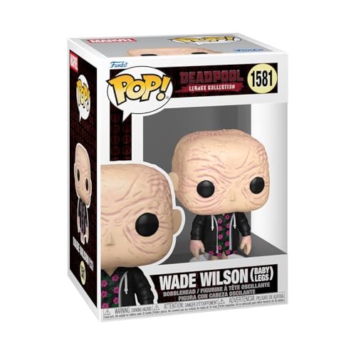 FUNKO POP MARVEL DEADPOOL 2 WADE WILSON PIERNAS DE BEBÉ FIGURA DE VINILO COLECCIONABLE IDEA DE REGALO PRODUCTO OFICIAL - 1