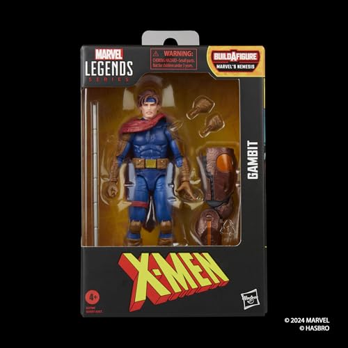 SERIE MARVEL LEGENDS GAMBIT FIGURA DE ACCIÓN COLECCIONABLE DE 6 PULGADAS A ESCALA DE XMEN COMICS - 2