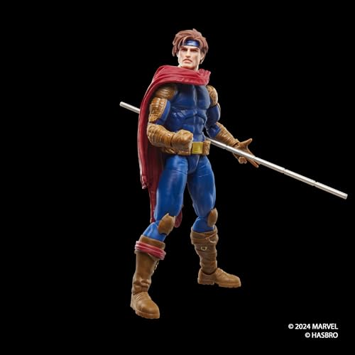 SERIE MARVEL LEGENDS GAMBIT FIGURA DE ACCIÓN COLECCIONABLE DE 6 PULGADAS A ESCALA DE XMEN COMICS - 4