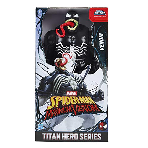SPIDERMAN MAXIMUM VENOM TITAN HERO VENOM FIGURA DE ACCIÓN INSPIRADA EN EL UNIVERSO MARVEL PUERTO TRASERO COMPATIBLE - 2