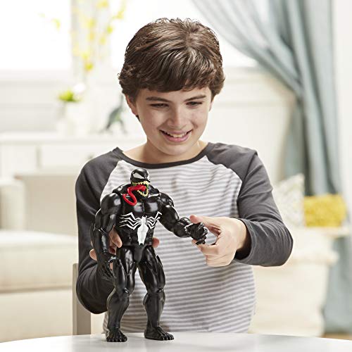 SPIDERMAN MAXIMUM VENOM TITAN HERO VENOM FIGURA DE ACCIÓN INSPIRADA EN EL UNIVERSO MARVEL PUERTO TRASERO COMPATIBLE - 5