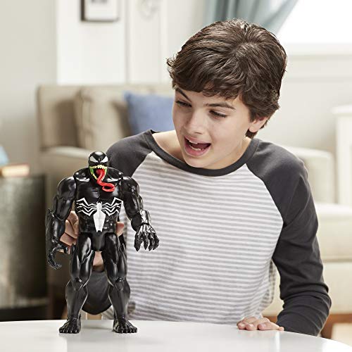 SPIDERMAN MAXIMUM VENOM TITAN HERO VENOM FIGURA DE ACCIÓN INSPIRADA EN EL UNIVERSO MARVEL PUERTO TRASERO COMPATIBLE - 6
