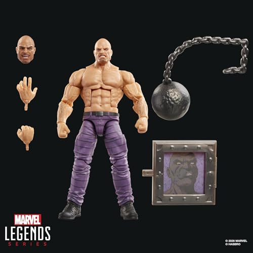 MARVEL LEGENDS SERIES SECRET WARS ABSORBING MAN RETRO COMICS FIGURA DE ACCIÓN COLECCIONABLE DE 6 PULGADAS CON ESCUDO - 2