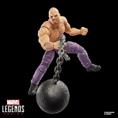 MARVEL LEGENDS SERIES SECRET WARS ABSORBING MAN RETRO COMICS FIGURA DE ACCIÓN COLECCIONABLE DE 6 PULGADAS CON ESCUDO - 5