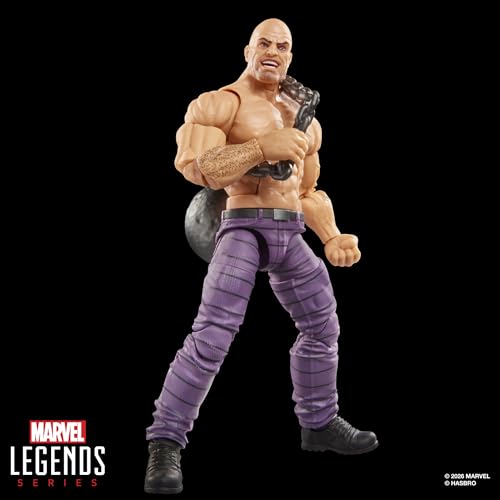 MARVEL LEGENDS SERIES SECRET WARS ABSORBING MAN RETRO COMICS FIGURA DE ACCIÓN COLECCIONABLE DE 6 PULGADAS CON ESCUDO - 6
