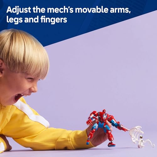 LEGO MARVEL SPIDERMAN MECH VS ANTIVENOM JUEGO DE JUGUETES DE CONSTRUCCIÓN JUGUETE DE SPIDERMAN PARA NIÑOS NIÑOS Y NIÑAS - 5