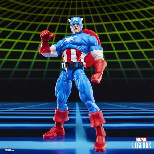 MARVEL LEGENDS SERIES GAMERVERSE CAPITÁN AMÉRICA VS VENOM FIGURAS DE ACCIÓN COLECCIONABLES INSPIRADAS EN VIDEOJUEGOS RETRO - 3