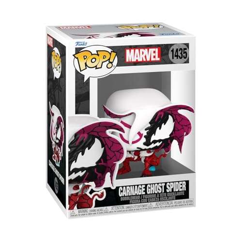 FUNKO POP MARVEL CARNAGEIZED GHOST SPIDER MARVEL COMICS FIGURA DE VINILO COLECCIONABLE IDEA DE REGALO PRODUCTO OFICIAL - 1