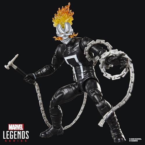 MARVEL SERIE LEGENDS GHOST RIDER ROBBIE REYES NUEVO GHOST RIDER Y AVENGERS COMICS COLECCIONABLE DE ACCIÓN A ESCALA DE 6 - 4