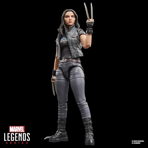 MARVEL LEGENDS SERIES X23 MARVEL STUDIOS DEADPOOL WOLVERINE MOVIE FIGURA DE ACCIÓN COLECCIONABLE DE 6 PULGADAS PARA REGALO - 4