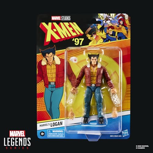 SERIE MARVEL LEGENDS MARVELS LOGAN FIGURA DE ACCIÓN COLECCIONABLE DE 6 PULGADAS DE XMEN 97 - 2