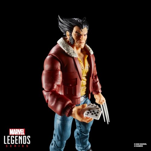SERIE MARVEL LEGENDS MARVELS LOGAN FIGURA DE ACCIÓN COLECCIONABLE DE 6 PULGADAS DE XMEN 97 - 3