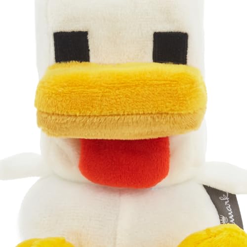HALLMARK BETTER TOGETHER MINECRAFT JUGUETE MAGNÉTICO DE PELUCHE JUEGO DE 2 BEBÉ ZOMBI Y POLLO 525 PULGADAS REGALO - 5