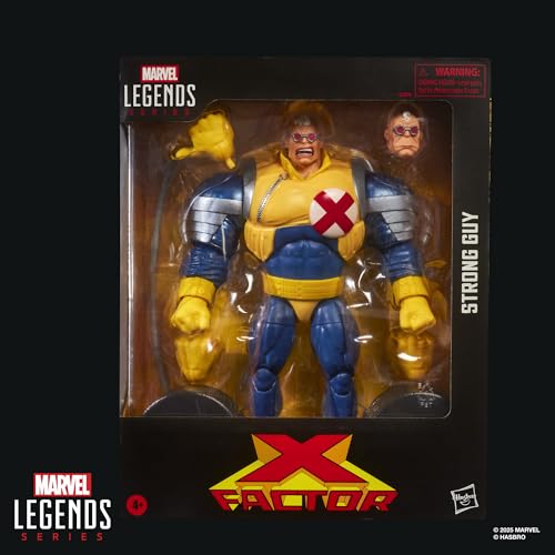 MARVEL LEGENDS SERIES STRONG GUY XFACTOR COMICS FIGURA DE ACCIÓN COLECCIONABLE A ESCALA DE 6 PULGADAS - 2