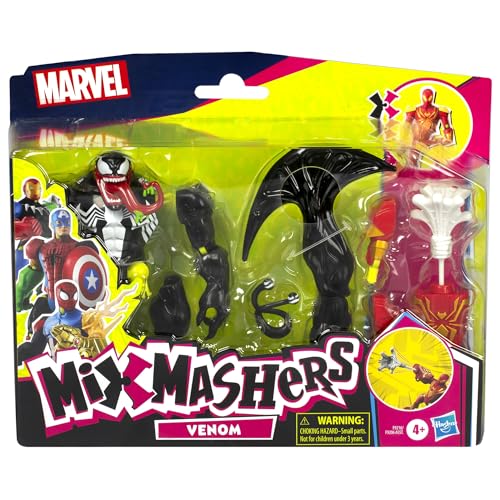 SPIDERMAN MIXMASHERS MARVEL VENOM FIGURA DE ACCIÓN DELUXE PERSONALIZADA DE SPIDERMAN CON ACCESORIOS MIXANDMATCH FIGURA DE 12 - 2
