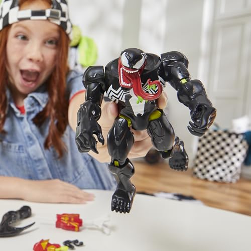 SPIDERMAN MIXMASHERS MARVEL VENOM FIGURA DE ACCIÓN DELUXE PERSONALIZADA DE SPIDERMAN CON ACCESORIOS MIXANDMATCH FIGURA DE 12 - 5