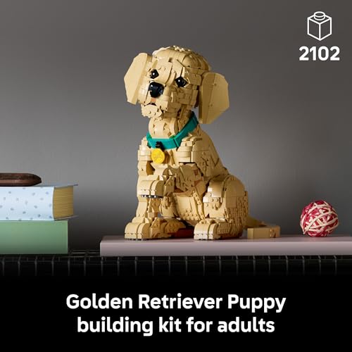 LEGO ICONS GOLDEN RETRIEVER JUEGO DE CONSTRUCCIÓN DE CACHORROS PARA ADULTOS A PARTIR DE 18 AÑOS REGALO PARA CUMPLEAÑOS - 2