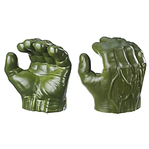 MARVEL AVENGERS HULK JUGUETE DE ROL DE HULK INCLUYE 2 PUÑOS GAMMA GRIP DISEÑO INSPIRADO EN MARVEL COMICS PARA NIÑOS DE 4 - 1