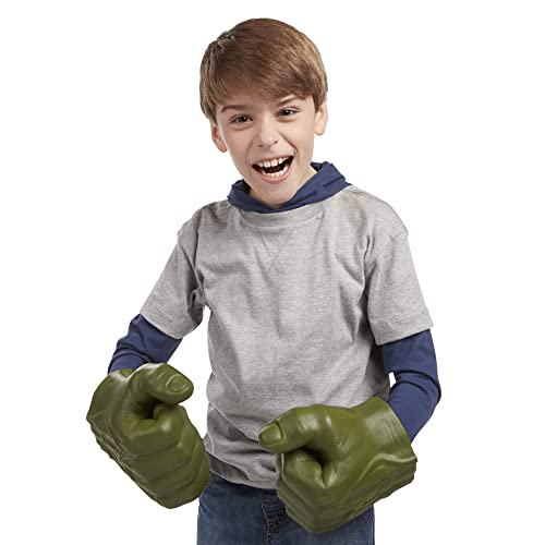 MARVEL AVENGERS HULK JUGUETE DE ROL DE HULK INCLUYE 2 PUÑOS GAMMA GRIP DISEÑO INSPIRADO EN MARVEL COMICS PARA NIÑOS DE 4 - 3