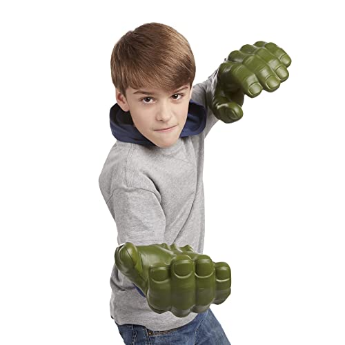 MARVEL AVENGERS HULK JUGUETE DE ROL DE HULK INCLUYE 2 PUÑOS GAMMA GRIP DISEÑO INSPIRADO EN MARVEL COMICS PARA NIÑOS DE 4 - 4