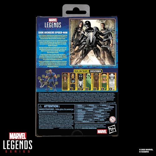 SERIE MARVEL LEGENDS DARK AVENGERS SPIDERMAN FIGURA DE ACCIÓN COLECCIONABLE DE 6 PULGADAS DE AVENGERS COMICS - 3
