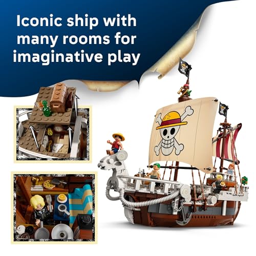 LEGO ONE PIECE THE GOING MERRY BLOQUES DE CONSTRUCCIÓN DE BARCO PIRATA JUGUETE DE AVENTURA DE JUEGO DE SIMULACIÓN PARA NIÑOS - 3
