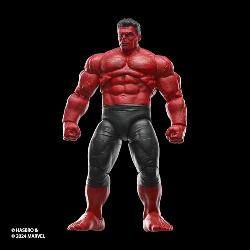 MARVEL LEGENDS SERIES RED HULK CAPITÁN AMÉRICA BRAVE NEW WORLD FIGURA DE ACCIÓN COLECCIONABLE DELUXE DE 6 PULGADAS - 3