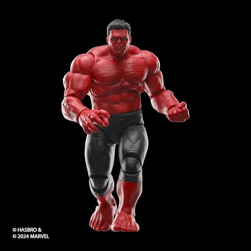 MARVEL LEGENDS SERIES RED HULK CAPITÁN AMÉRICA BRAVE NEW WORLD FIGURA DE ACCIÓN COLECCIONABLE DELUXE DE 6 PULGADAS - 5