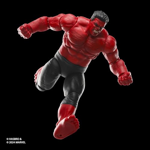 MARVEL LEGENDS SERIES RED HULK CAPITÁN AMÉRICA BRAVE NEW WORLD FIGURA DE ACCIÓN COLECCIONABLE DELUXE DE 6 PULGADAS - 6