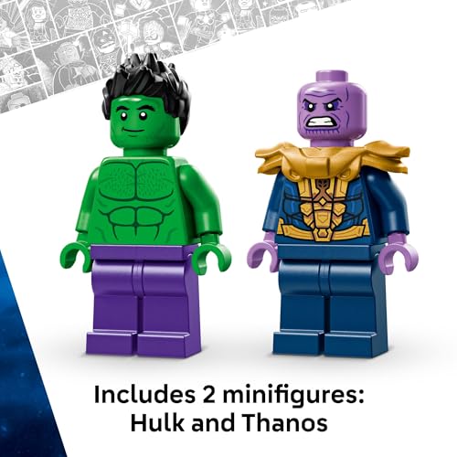LEGO MARVEL THE HULK TRUCK VS THANOS JUGUETE DE CONSTRUCCIÓN DE MONSTER TRUCK PARA NIÑOS A PARTIR DE 7 AÑOS INCLUYE - 5