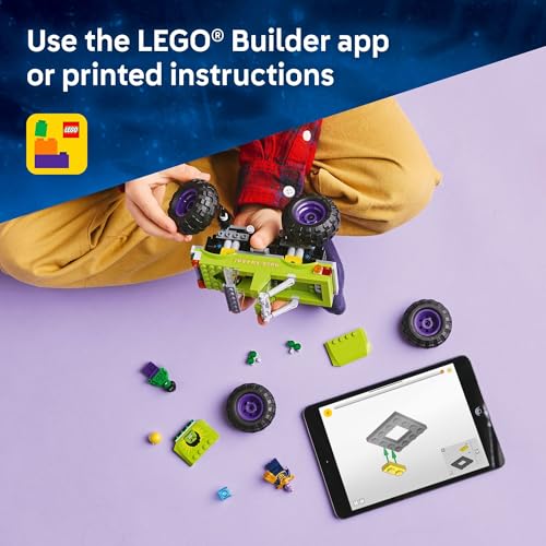 LEGO MARVEL THE HULK TRUCK VS THANOS JUGUETE DE CONSTRUCCIÓN DE MONSTER TRUCK PARA NIÑOS A PARTIR DE 7 AÑOS INCLUYE - 6