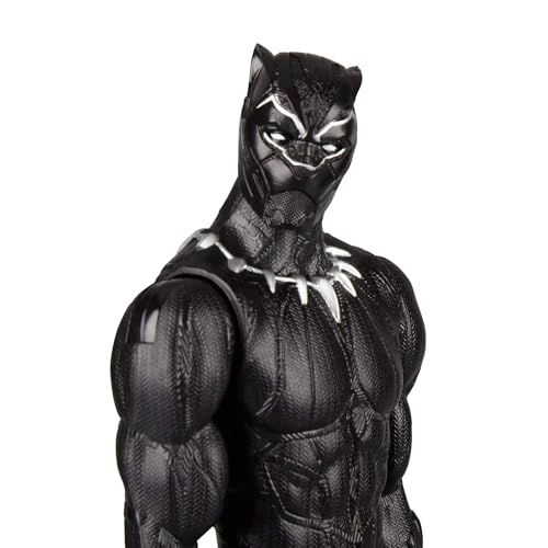 MARVEL BLACK PANTHER SERIE TITAN HERO PANTERA NEGRA DE 120 PULGADAS - 6