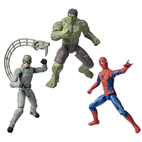 MARVEL SPIDERMAN BRAND NEW DAY TITAN SERIES SPIDERMAN HULK MARVELS SCORPION FIGURA DE ACCIÓN PAQUETE DE 3 JUGUETES Y FIGURAS - 4