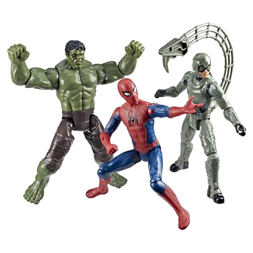 MARVEL SPIDERMAN BRAND NEW DAY TITAN SERIES SPIDERMAN HULK MARVELS SCORPION FIGURA DE ACCIÓN PAQUETE DE 3 JUGUETES Y FIGURAS - 6