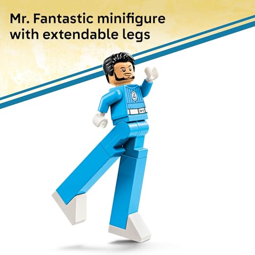LEGO MARVEL LOS 4 FANTÁSTICOS CONTRA GALACTUS FIGURA DE CONSTRUCCIÓN JUGUETE DE CONSTRUCCIÓN DE SUPERHÉROES 4 MINIFIGURAS - 3
