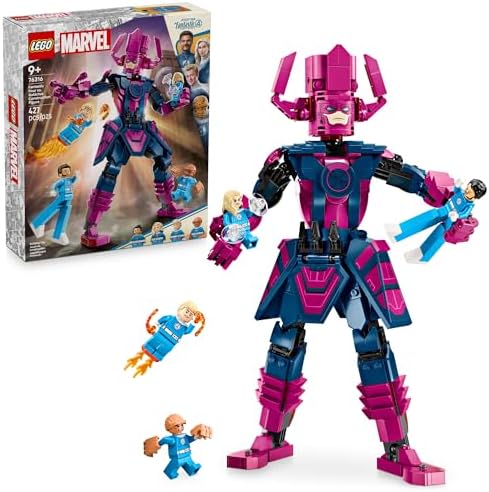 LEGO MARVEL LOS 4 FANTÁSTICOS CONTRA GALACTUS FIGURA DE CONSTRUCCIÓN - JUGUETE DE CONSTRUCCIÓN DE SUPERHÉROES - 4 - 7