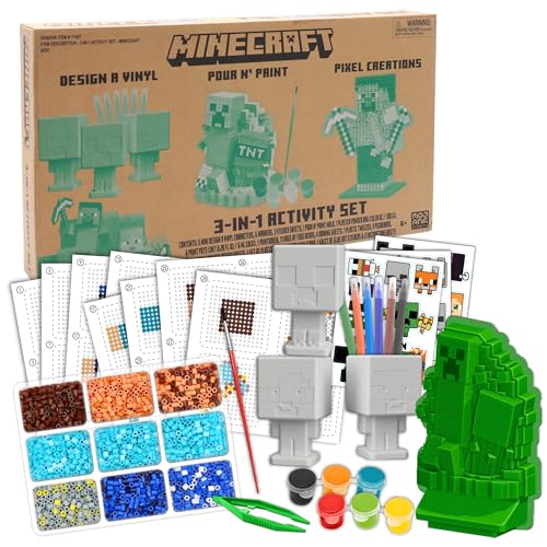 TARA TOYS MINECRAFT JUEGO DE ACTIVIDADES 3 EN 1 - 1
