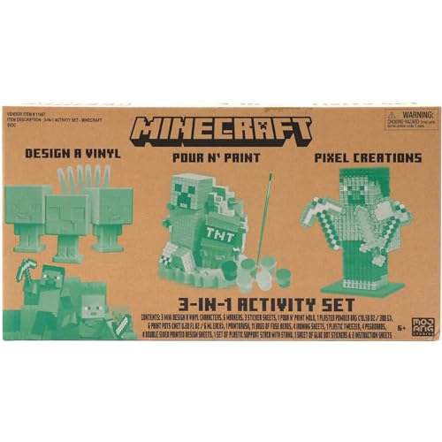 TARA TOYS MINECRAFT JUEGO DE ACTIVIDADES 3 EN 1 - 3