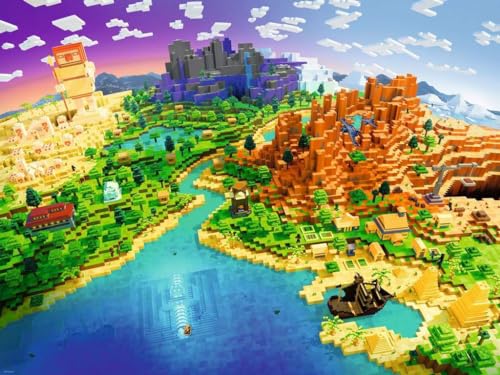 RAVENSBURGER WORLD OF MINECRAFT 12000433 ROMPECABEZAS DE 1500 PIEZAS PARA ADULTOS HERRAMIENTAS HECHAS A MANO FABRICADO - 2