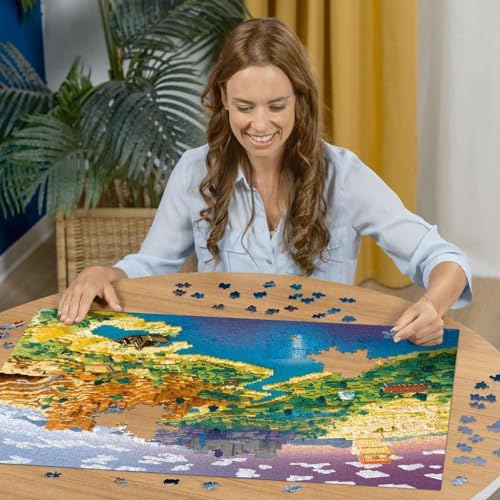 RAVENSBURGER WORLD OF MINECRAFT 12000433 ROMPECABEZAS DE 1500 PIEZAS PARA ADULTOS HERRAMIENTAS HECHAS A MANO FABRICADO - 3