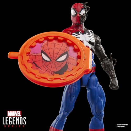 MARVEL LEGENDS SERIES SECRET WARS SPIDERMAN DISFRAZ DE ALIEN RETRO COMICS FIGURA DE ACCIÓN COLECCIONABLE DE 6 PULGADAS - 2