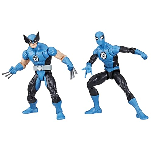 MARVEL LEGENDS SERIES WOLVERINE AND SPIDERMAN FANTASTIC FOUR COMICS FIGURA DE ACCIÓN COLECCIONABLE DE 6 PULGADAS PAQUETE DE 2 - 2
