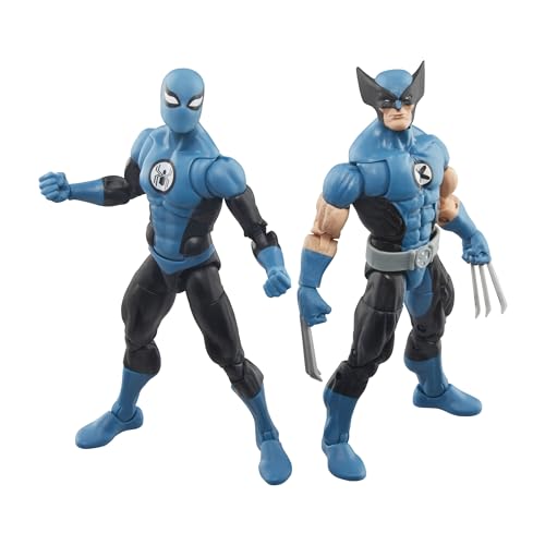MARVEL LEGENDS SERIES WOLVERINE AND SPIDERMAN FANTASTIC FOUR COMICS FIGURA DE ACCIÓN COLECCIONABLE DE 6 PULGADAS PAQUETE DE 2 - 3
