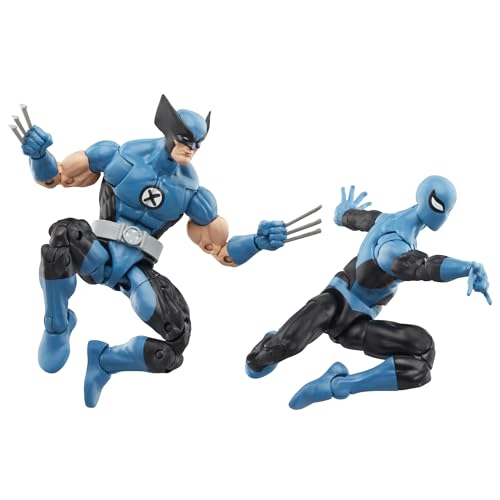 MARVEL LEGENDS SERIES WOLVERINE AND SPIDERMAN FANTASTIC FOUR COMICS FIGURA DE ACCIÓN COLECCIONABLE DE 6 PULGADAS PAQUETE DE 2 - 4