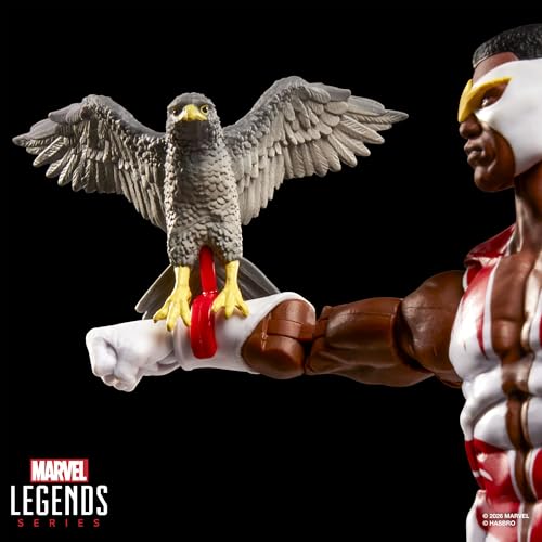 MARVEL LEGENDS SERIES SECRET WARS FALCON RETRO CAPTAIN AMERICA COMICS FIGURA DE ACCIÓN COLECCIONABLE DE 6 PULGADAS - 3