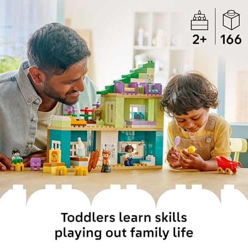 LEGO DUPLO TOWN CASA FAMILIAR MODERNA 3 EN 1 CON FIGURAS JUGUETE DE CONSTRUCCIÓN CONJUNTO DE JUEGO DE APRENDIZAJE PARA NIÑOS - 2