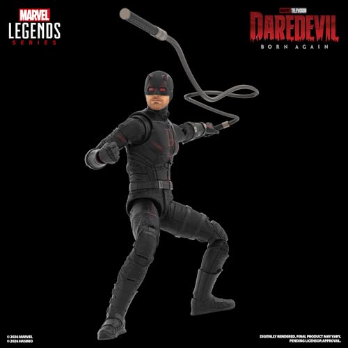 MARVEL LEGENDS SERIES DAREDEVIL BORN AGAIN DAREDEVIL JESSICA JONES 2 FIGURAS DE ACCIÓN COLECCIONABLES DE 6 PULGADAS - 3