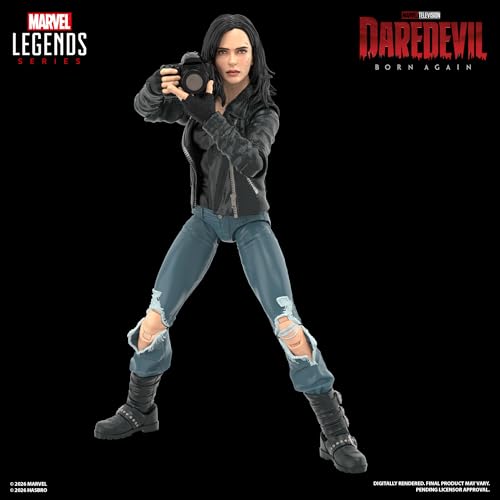 MARVEL LEGENDS SERIES DAREDEVIL BORN AGAIN DAREDEVIL JESSICA JONES 2 FIGURAS DE ACCIÓN COLECCIONABLES DE 6 PULGADAS - 4