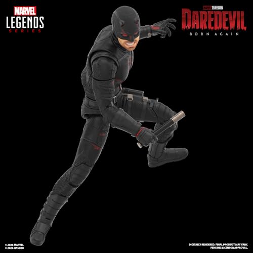 MARVEL LEGENDS SERIES DAREDEVIL BORN AGAIN DAREDEVIL JESSICA JONES 2 FIGURAS DE ACCIÓN COLECCIONABLES DE 6 PULGADAS - 7