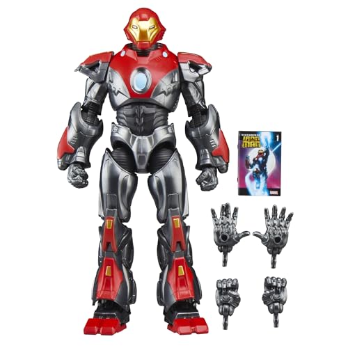 SERIE MARVEL LEGENDS ULTIMATE IRON MAN FIGURA DE ACCIÓN COLECCIONABLE DE 6 PULGADAS INSPIRADA EN CÓMICS CON ACCESORIO - 1